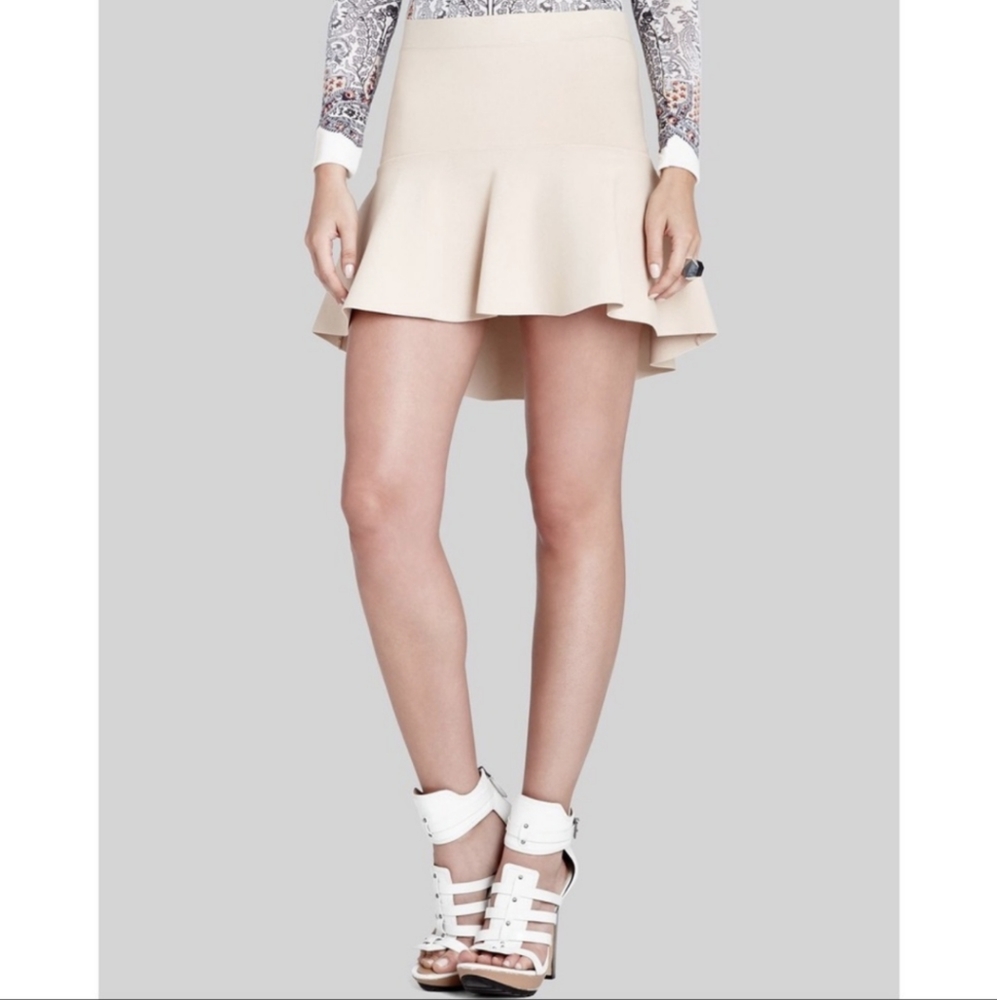 BCBGMaxAZria $178 EVELYN BARE PINK SKIRT